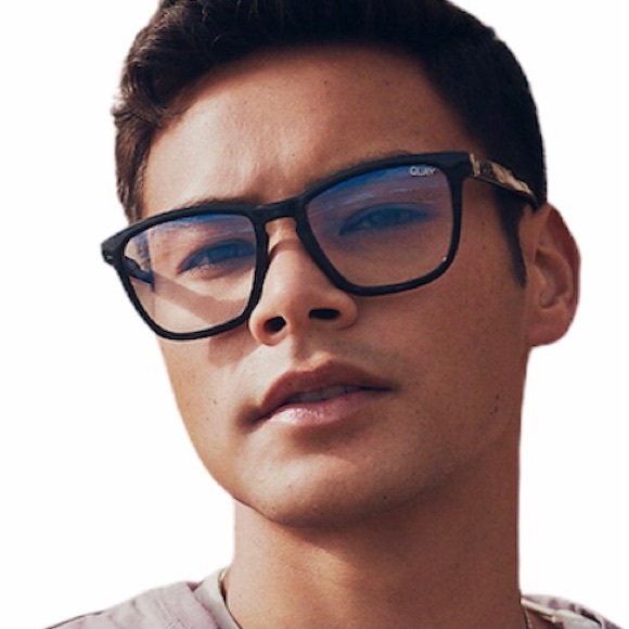 QUAY Hardwire Blue Light Glasses Black Frames Bluelight Blocking Lens Unisex NWT main image 4